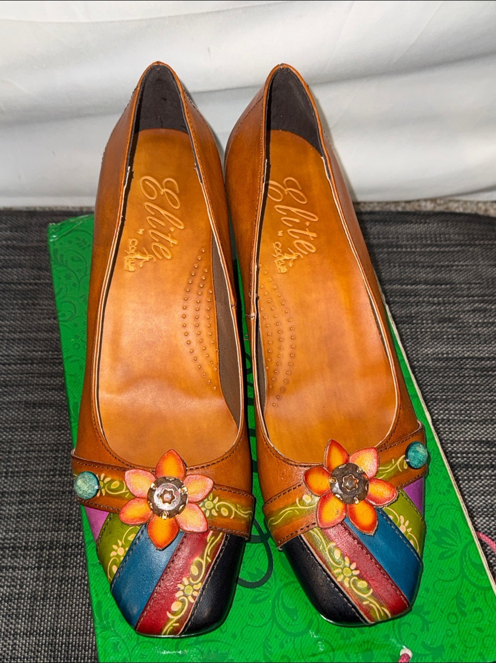 Elite by Corkys Gladiolus leather heels